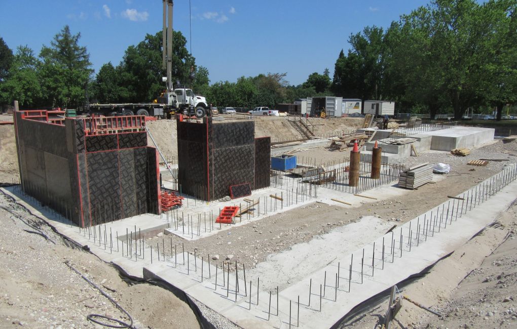 6 Storey buildng foundation